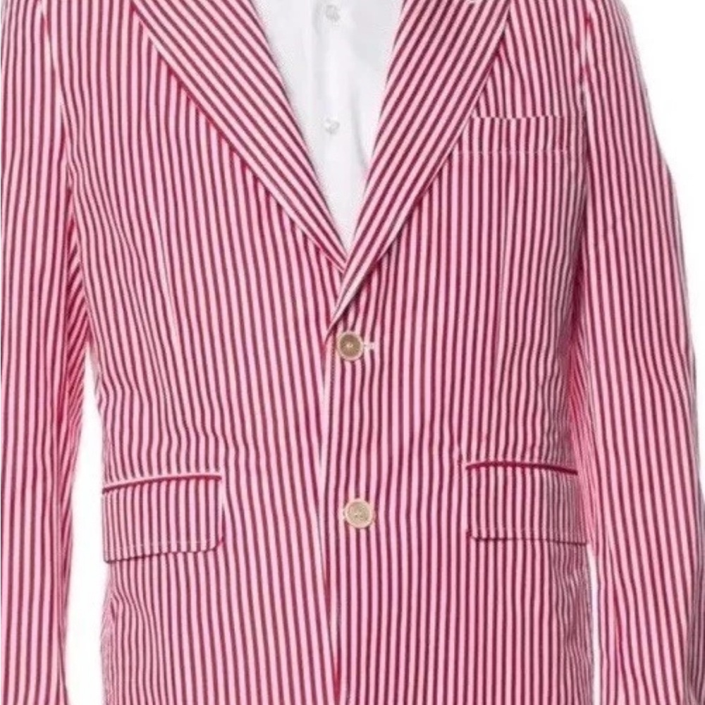 Comme des Garçons SHIRT striped blazer NWT medium regular Pristine beautiful